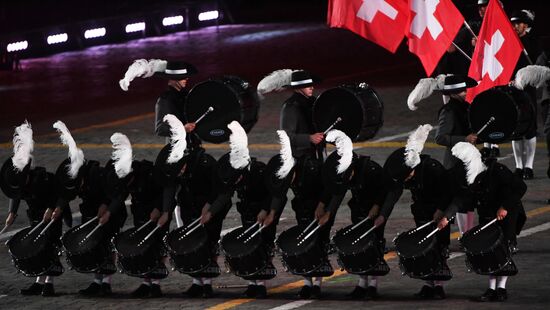 Spasskaya Tower International Military Music Festival closing ceremony