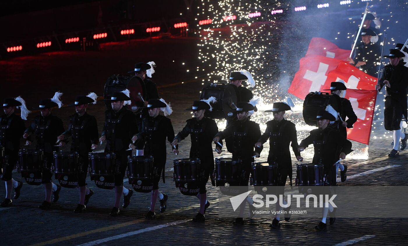 Spasskaya Tower International Military Music Festival closing ceremony