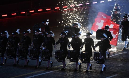 Spasskaya Tower International Military Music Festival closing ceremony
