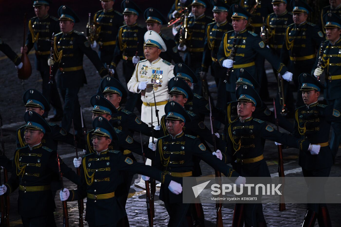 Spasskaya Tower International Military Music Festival closing ceremony