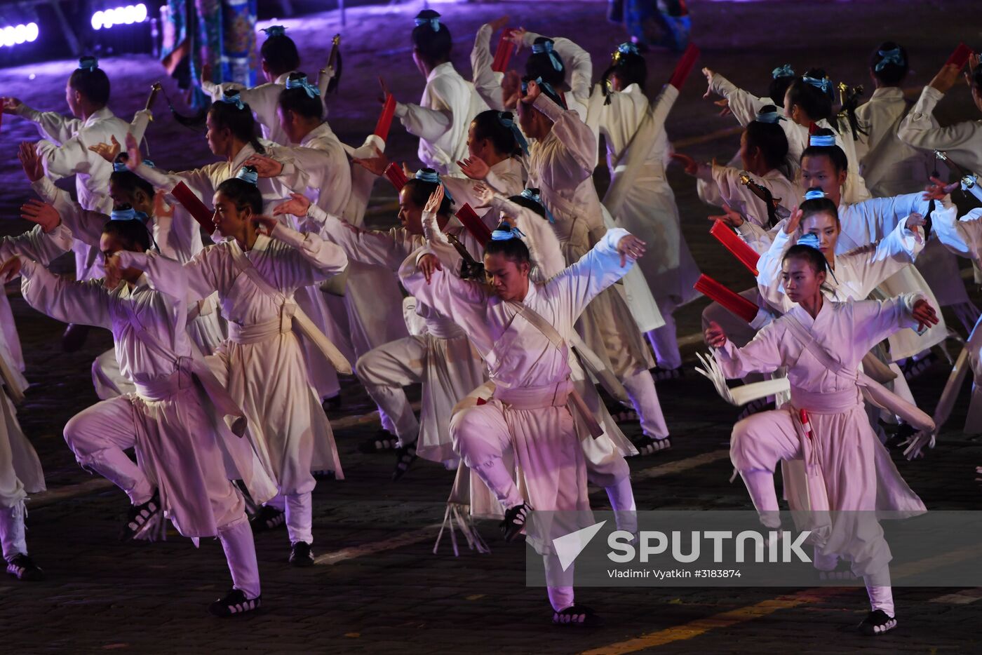 Spasskaya Tower International Military Music Festival closing ceremony
