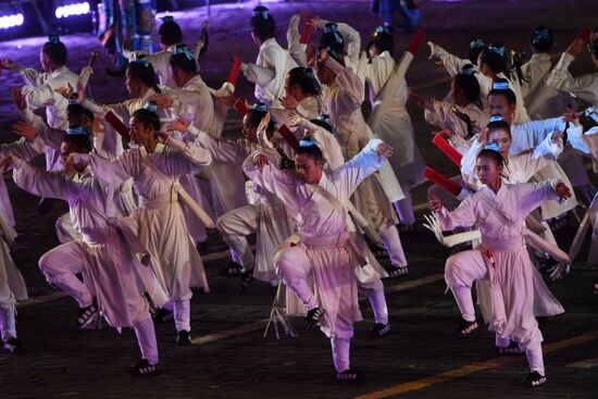 Spasskaya Tower International Military Music Festival closing ceremony