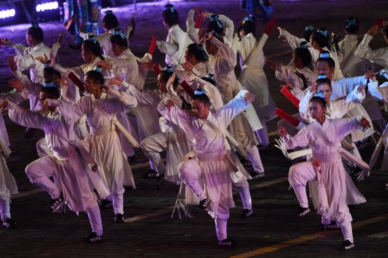 Spasskaya Tower International Military Music Festival closing ceremony