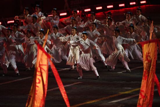 Spasskaya Tower International Military Music Festival closing ceremony