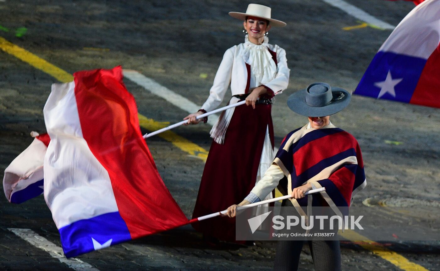 Spasskaya Tower International Military Music Festival closing ceremony