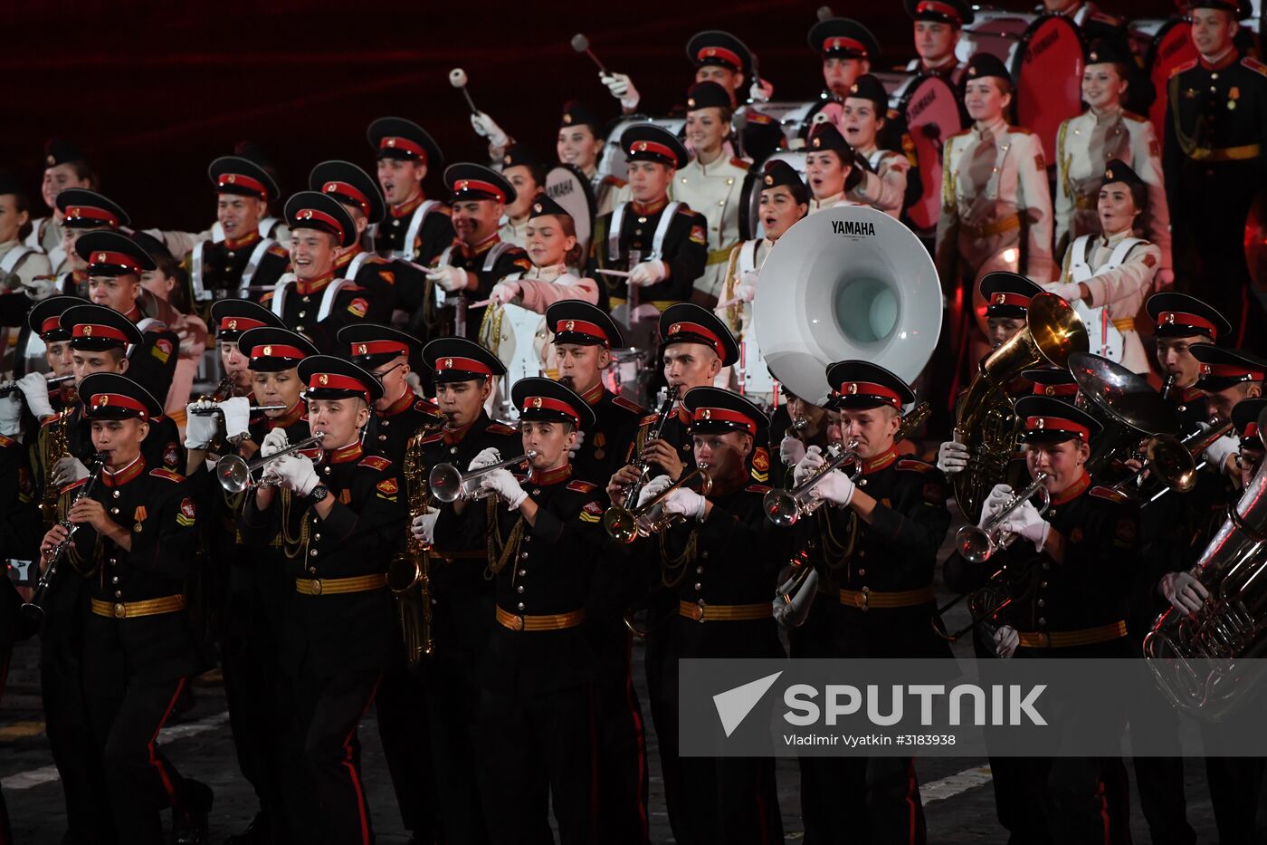 Closing ceremony of Spasskaya Tower Festival