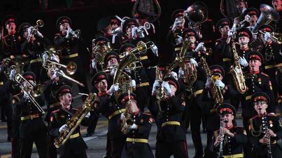 Closing ceremony of Spasskaya Tower Festival