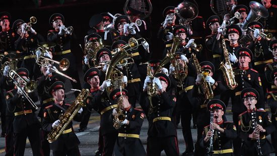 Closing ceremony of Spasskaya Tower Festival