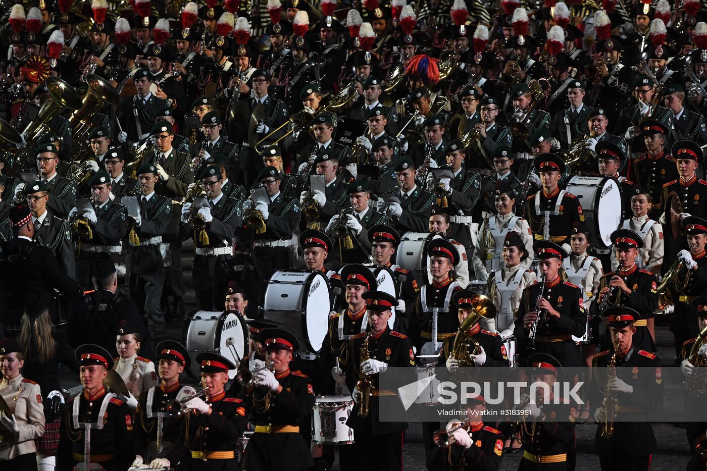 Closing ceremony of Spasskaya Tower Festival
