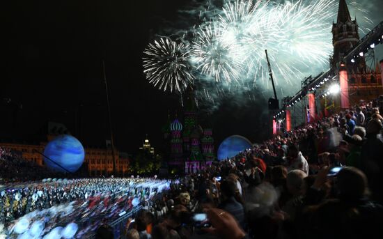 Closing ceremony of Spasskaya Tower Festival