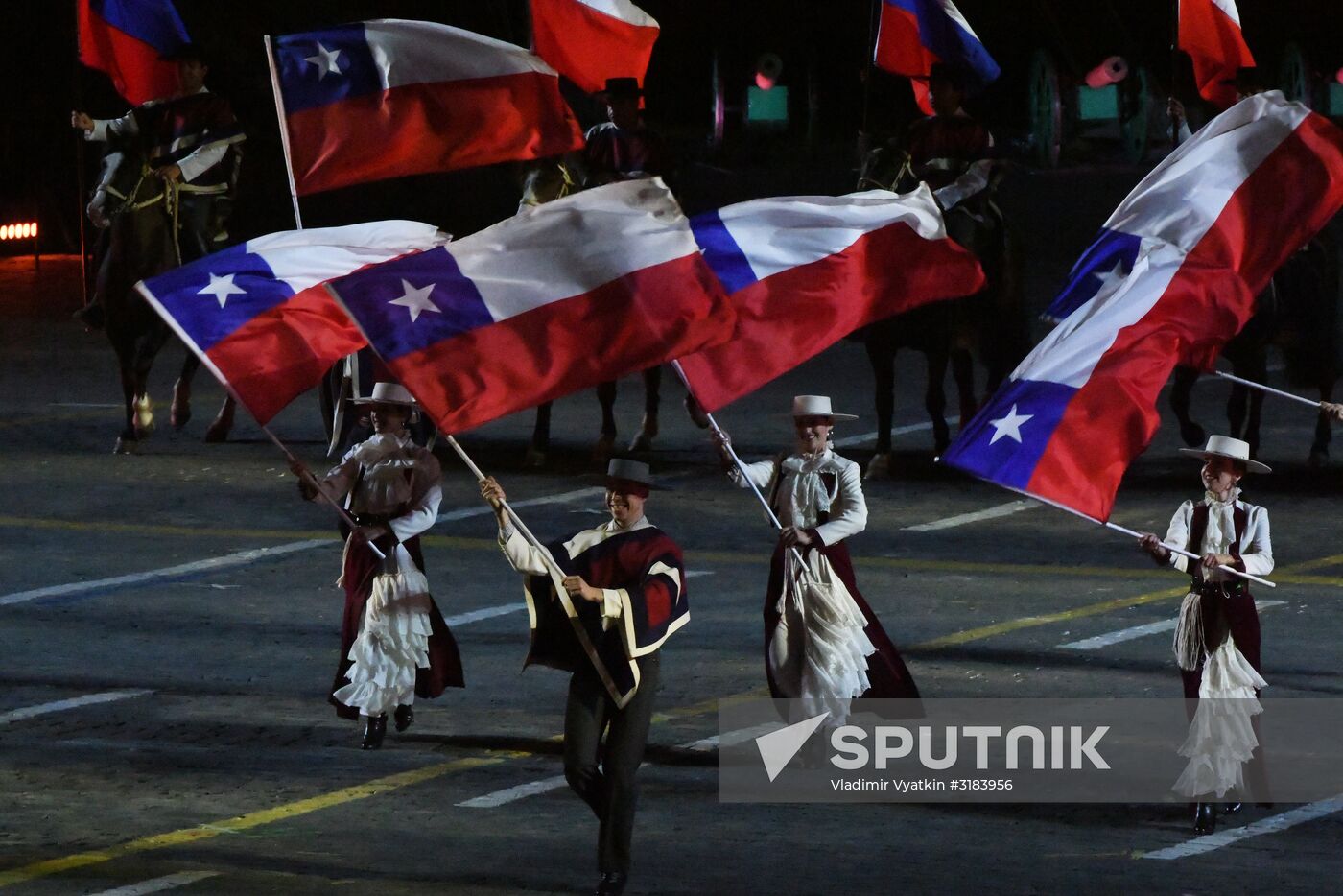 Closing ceremony of Spasskaya Tower Festival