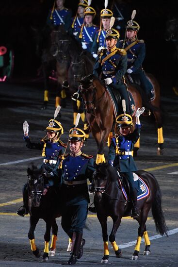 Closing ceremony of Spasskaya Tower Festival