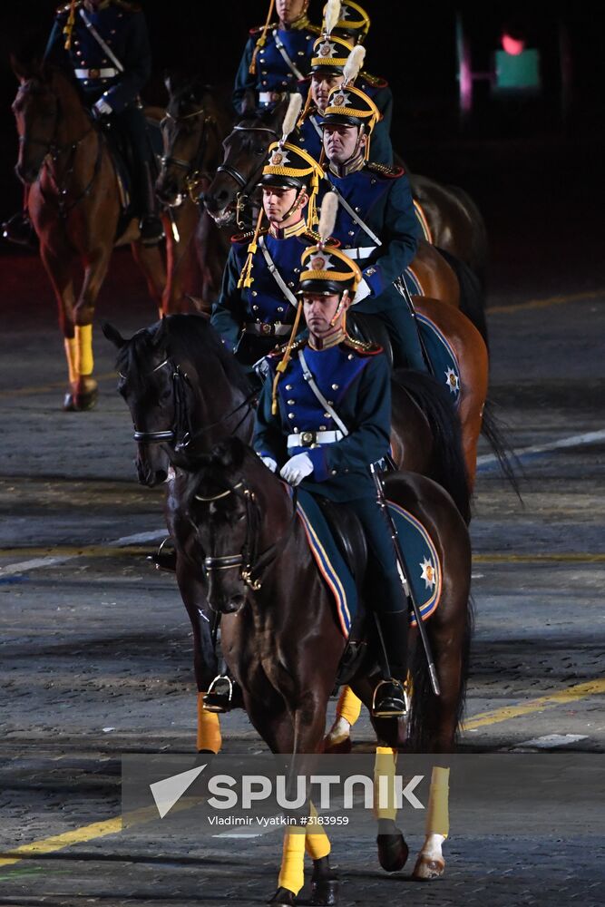 Closing ceremony of Spasskaya Tower Festival