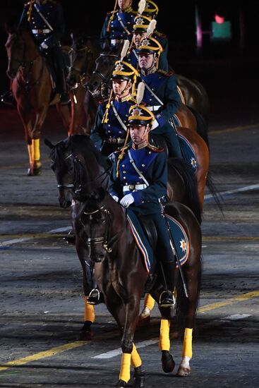 Closing ceremony of Spasskaya Tower Festival