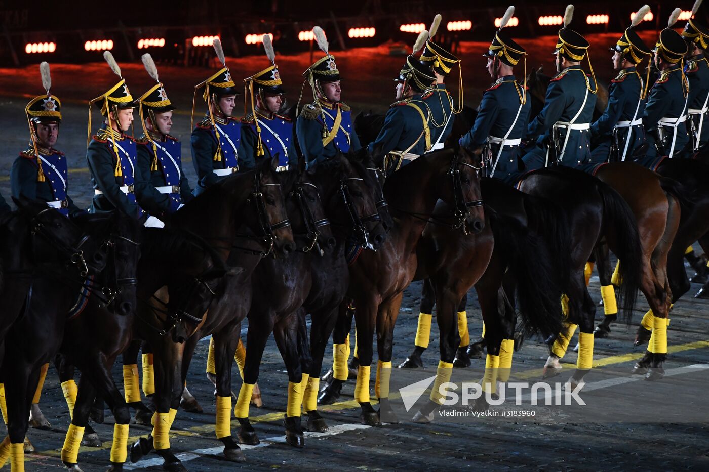 Closing ceremony of Spasskaya Tower Festival