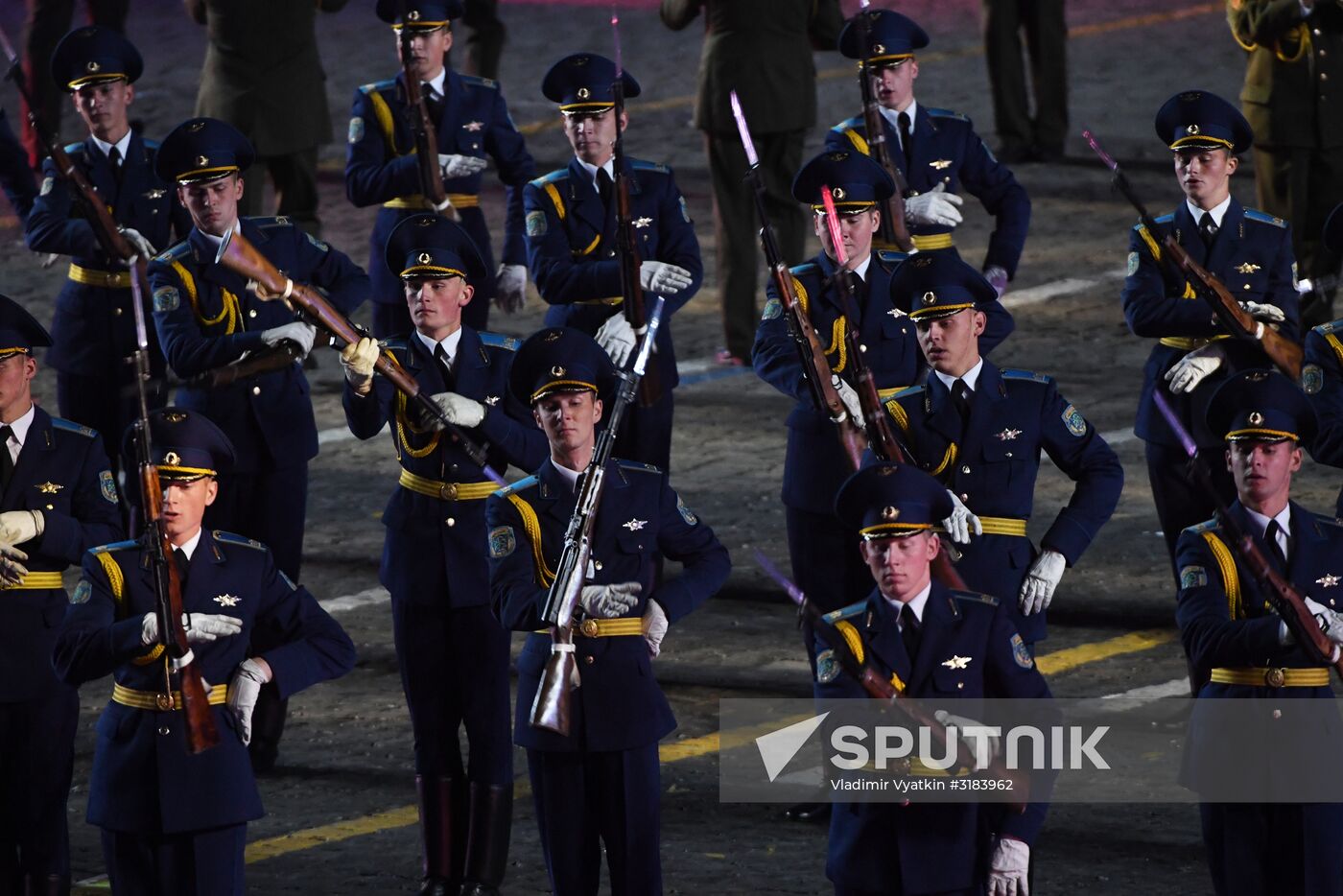 Closing ceremony of Spasskaya Tower Festival