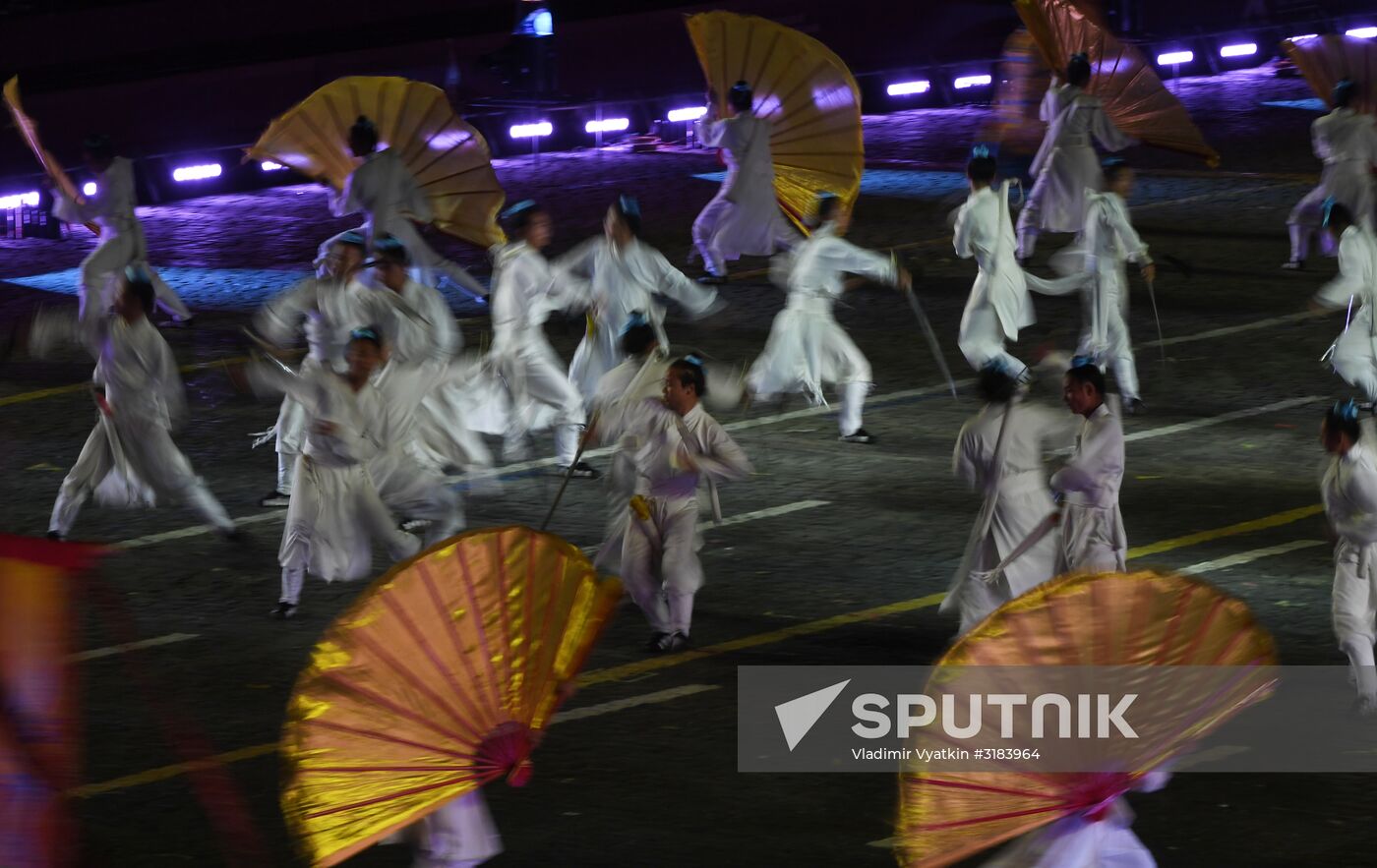 Closing ceremony of Spasskaya Tower Festival