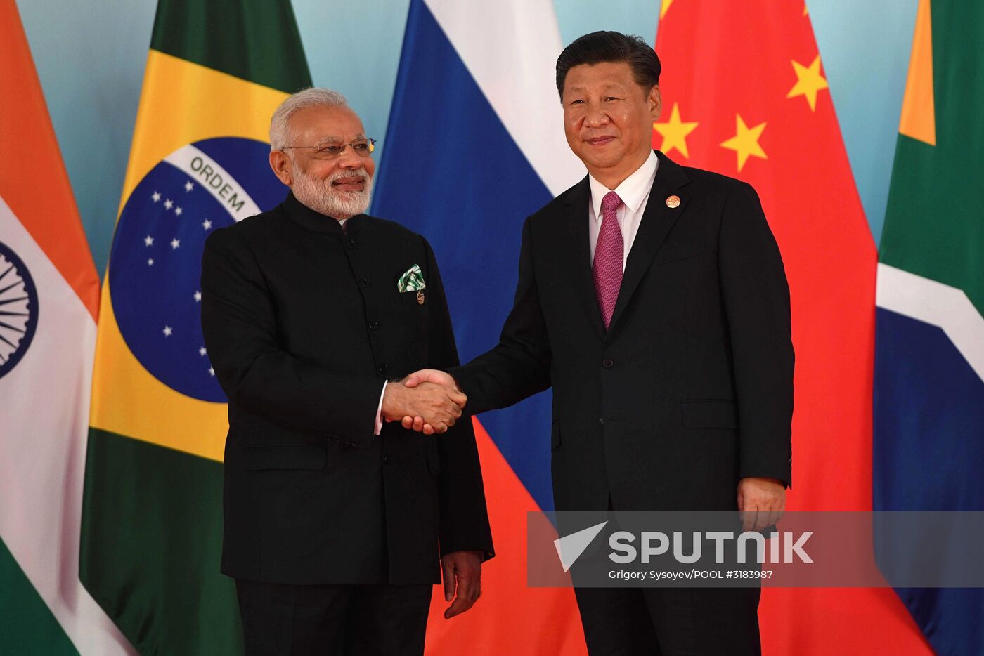Russian President Vladimir Putin participates in BRICS summit