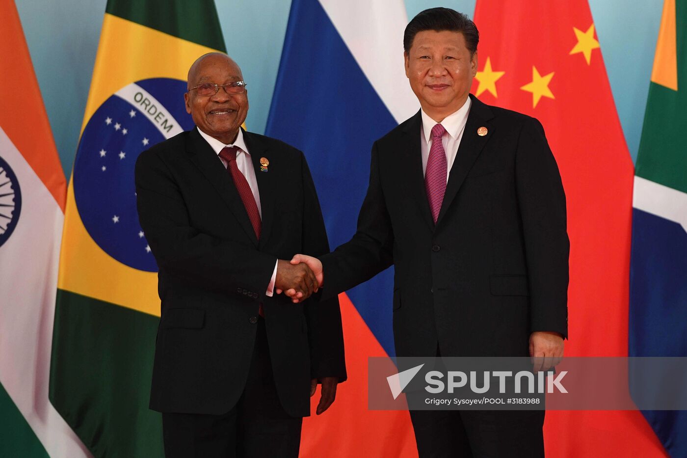 Russian President Vladimir Putin participates in BRICS summit