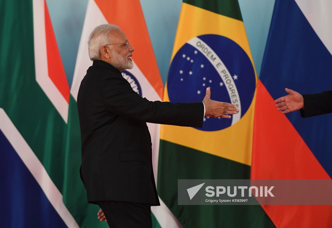 Russian President Vladimir Putin participates in BRICS summit