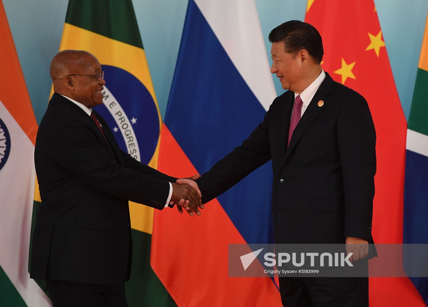 Russian President Vladimir Putin participates in BRICS summit
