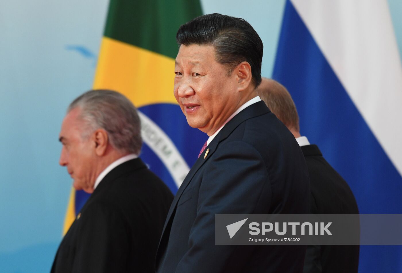 Russian President Vladimir Putin participates in BRICS summit