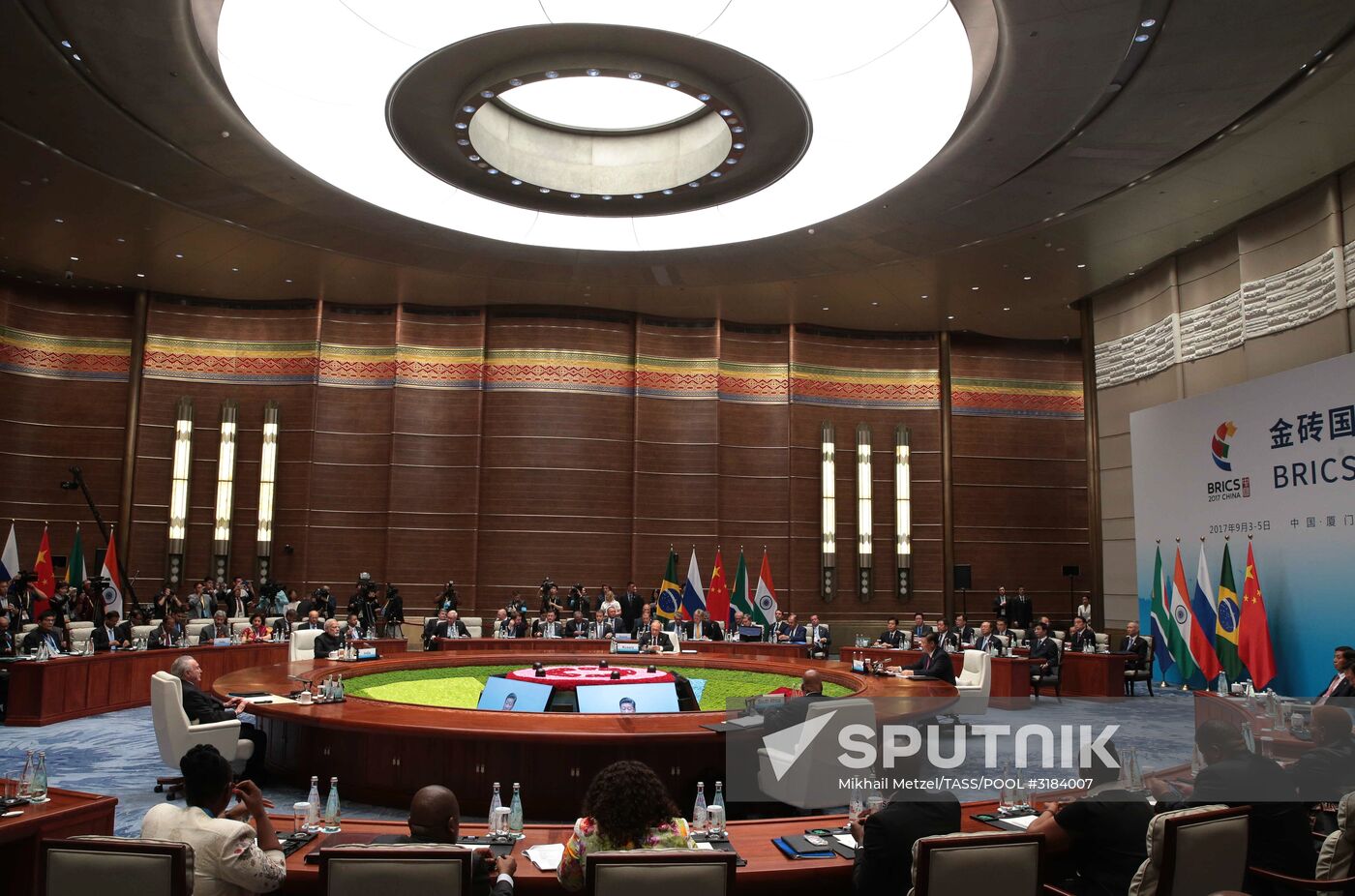 Russian President Vladimir Putin participates in BRICS summit