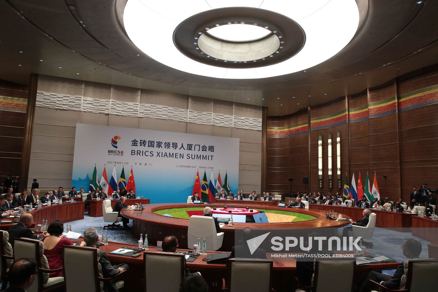 Russian President Vladimir Putin participates in BRICS summit