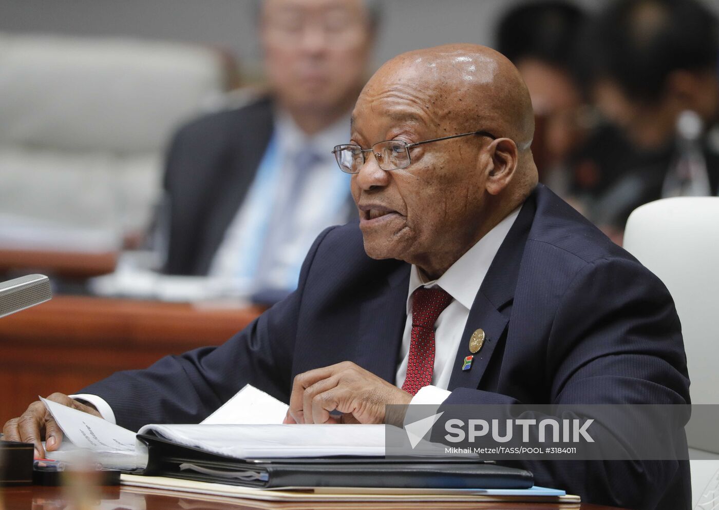 Russian President Vladimir Putin participates in BRICS summit