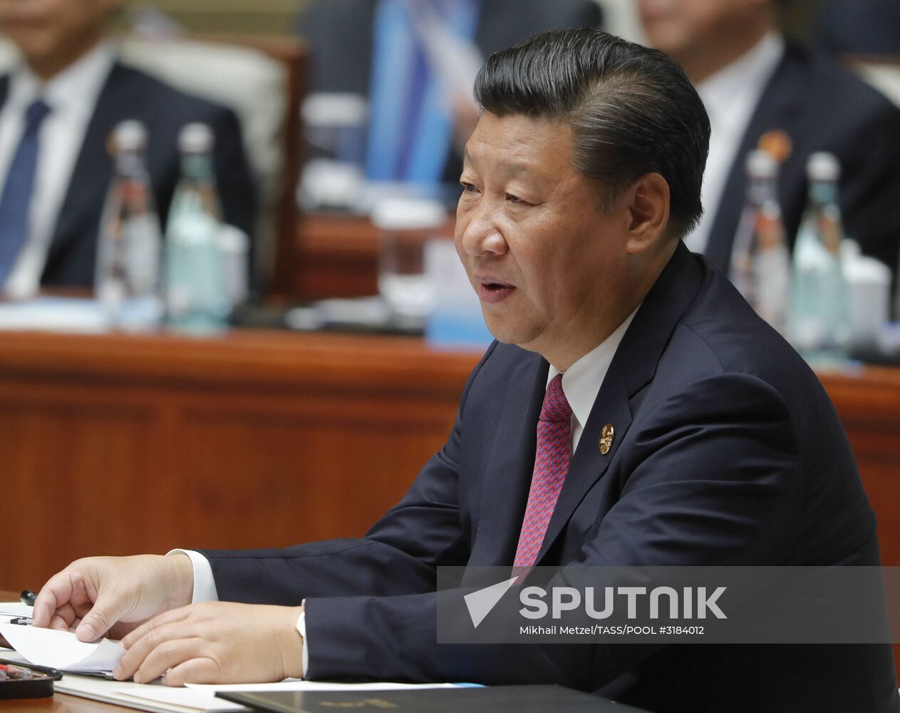 Russian President Vladimir Putin participates in BRICS summit