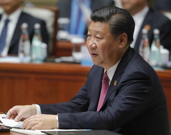 Russian President Vladimir Putin participates in BRICS summit