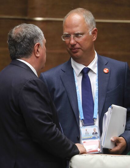 Russian President Vladimir Putin participates in BRICS summit