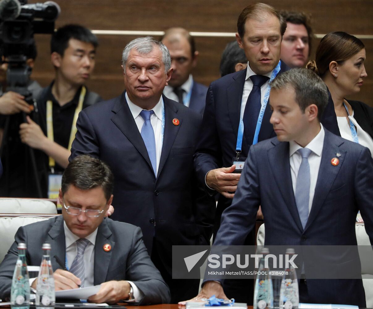 Russian President Vladimir Putin participates in BRICS summit