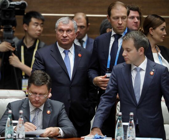 Russian President Vladimir Putin participates in BRICS summit