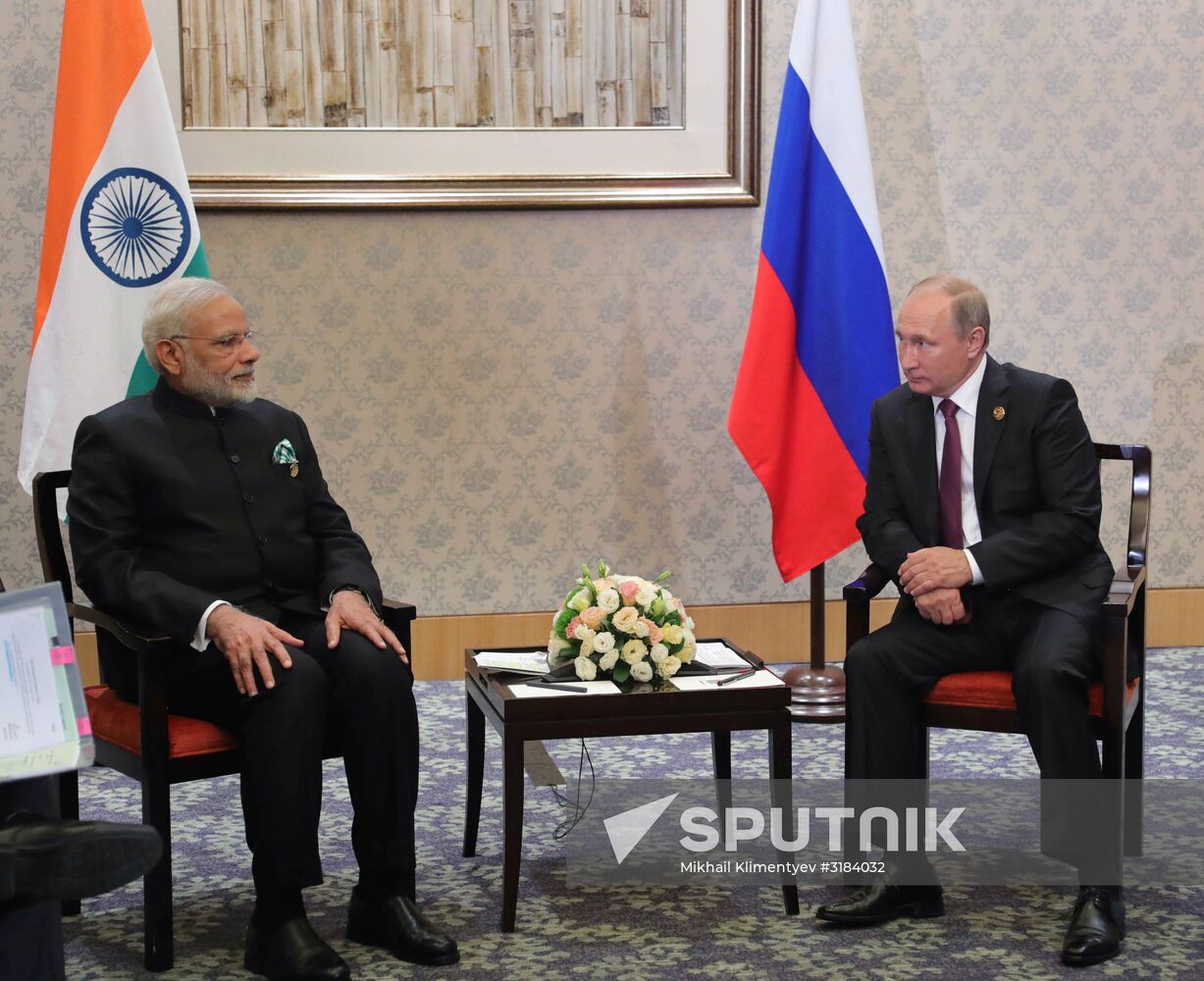 Russian President Vladimir Putin participates in BRICS summit