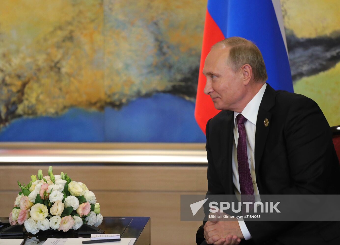 Russian President Vladimir Putin participates in BRICS summit