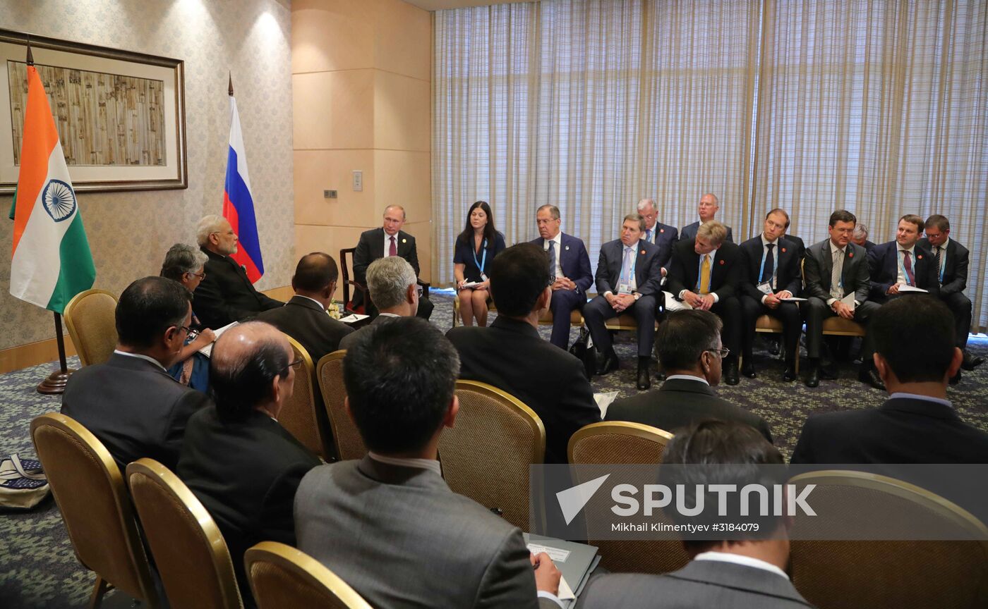 Russian President Vladimir Putin participates in BRICS summit