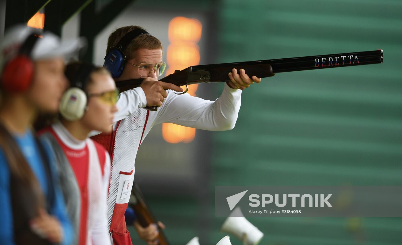 World Championship Shotgun. Mixed Teams. Trap