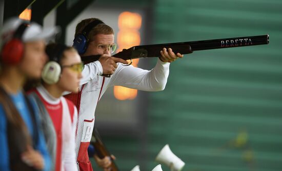 World Championship Shotgun. Mixed Teams. Trap
