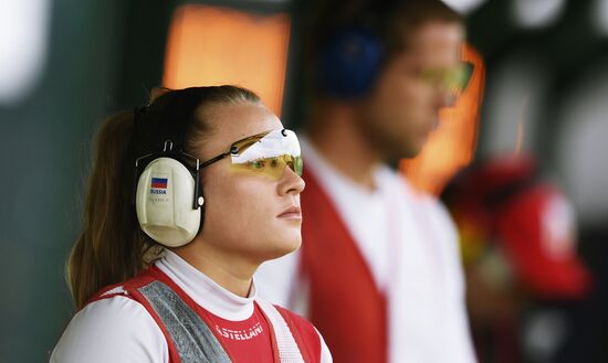 World Championship Shotgun. Mixed Teams. Trap