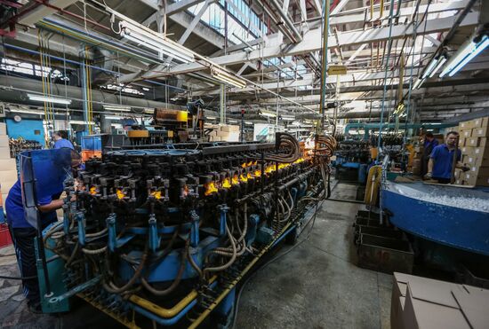 Lighting production in Saransk