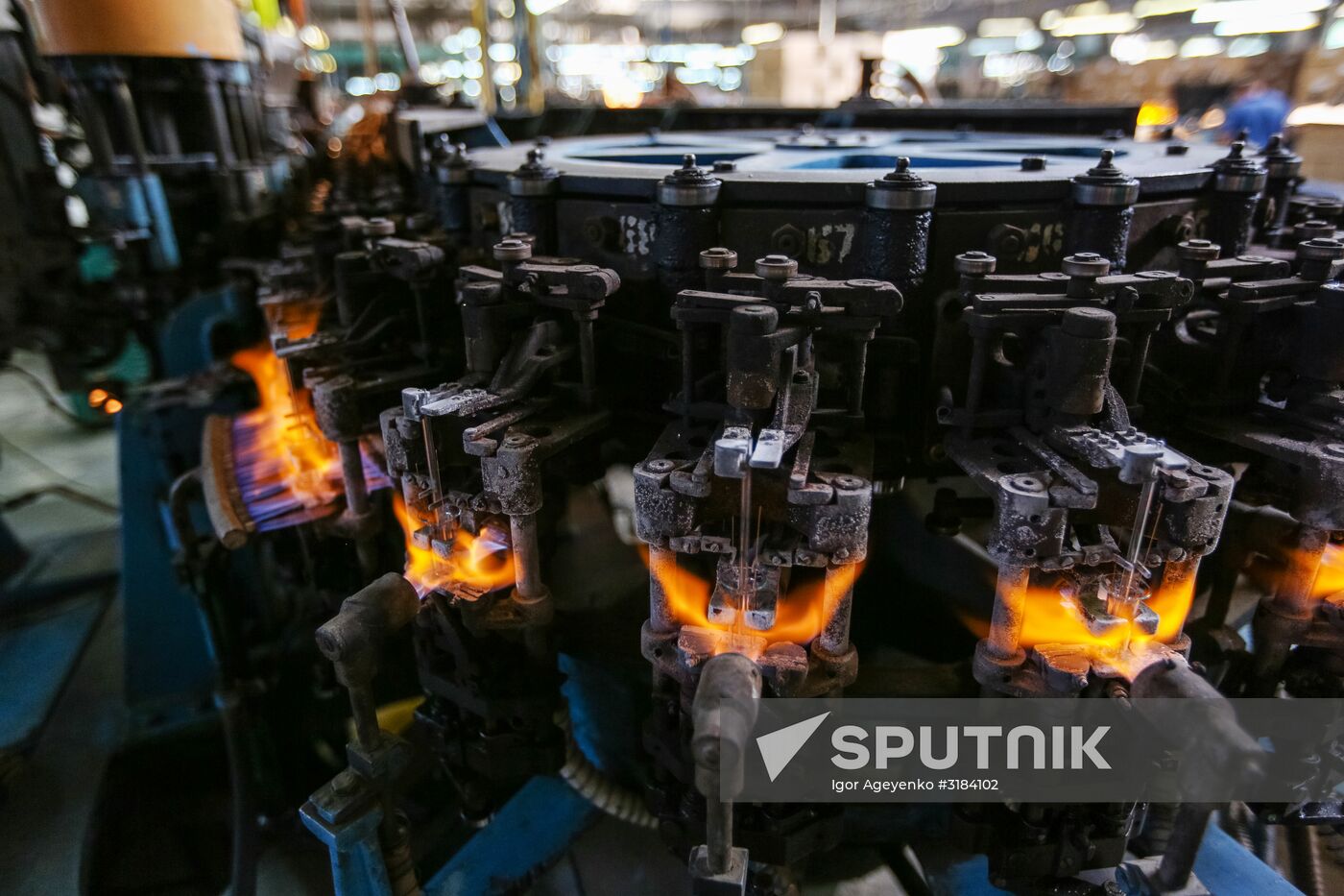 Lighting production in Saransk