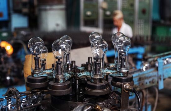 Lighting production in Saransk