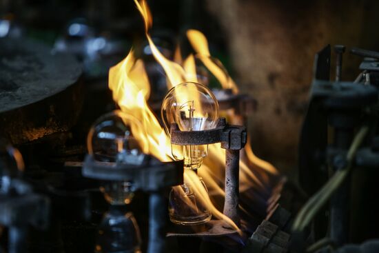 Lighting production in Saransk