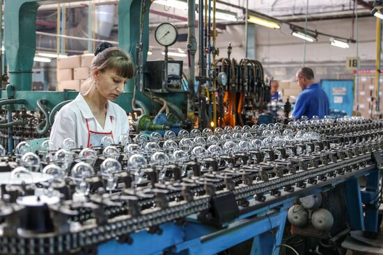 Lighting production in Saransk
