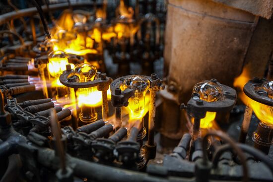 Lighting production in Saransk