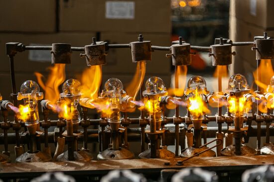 Lighting production in Saransk