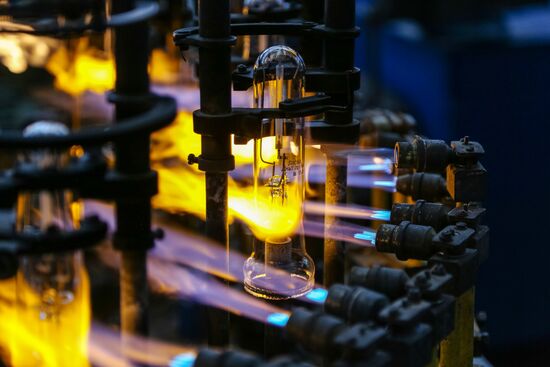 Lighting production in Saransk