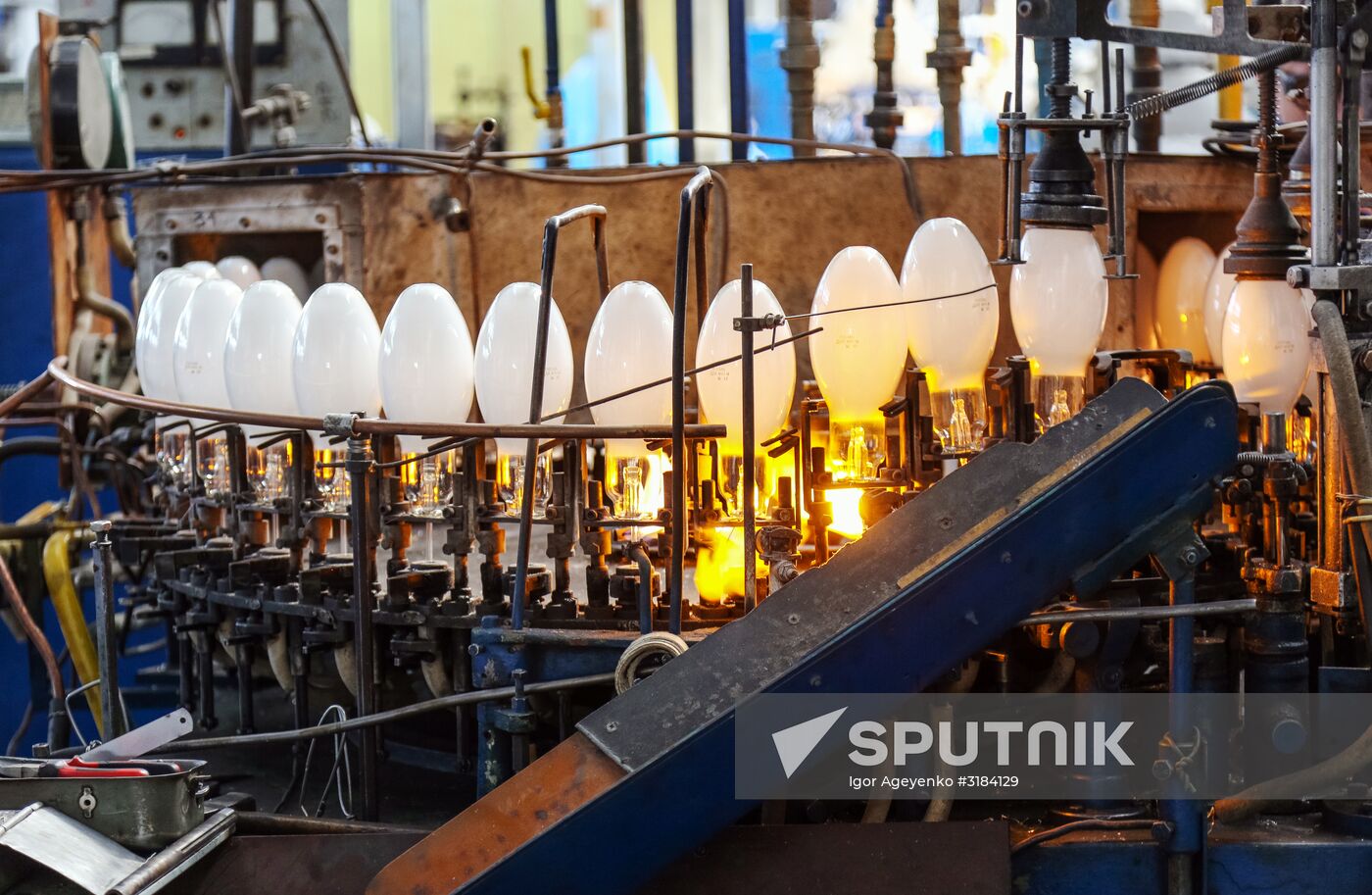 Lighting production in Saransk