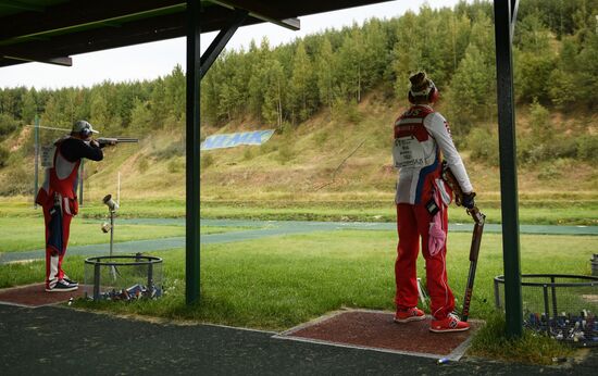 World Championship Shotgun. Mixed Teams. Trap